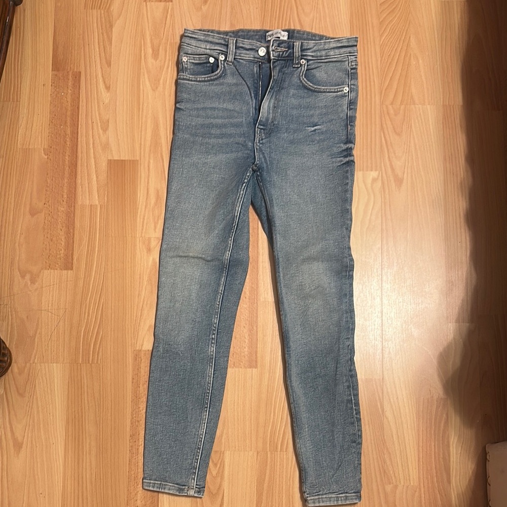 Zara Light Blue Skinny women Jeans